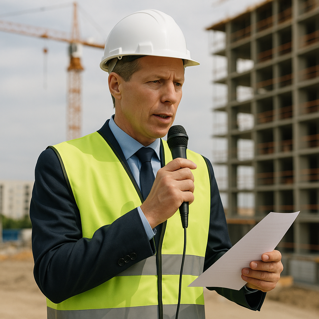 How to Announce a Construction Project Launch Clearly