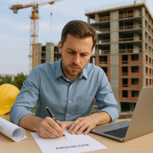 How to Write a Construction Project Launch Press Release