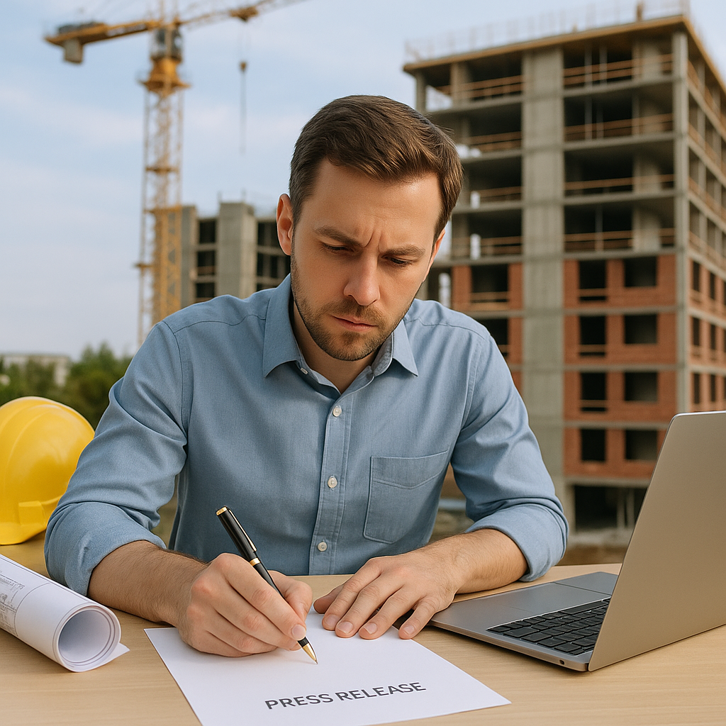 How to Write a Construction Project Launch Press Release How to Write a Construction Project Launch Press Release