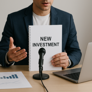How to Announce a New Investment Clearly and Credibly
