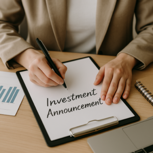 How to Write an Investment Announcement That Wins Attention