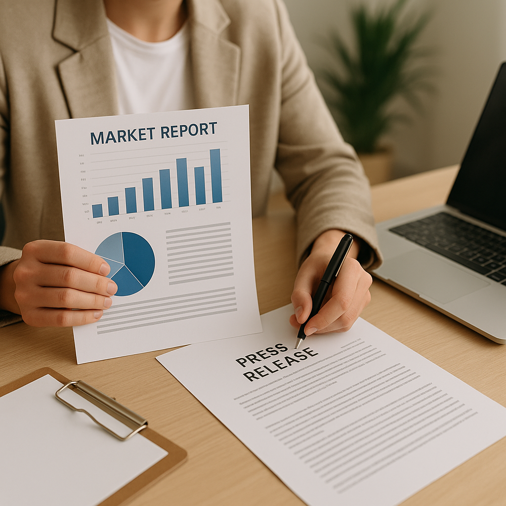 How to Turn a Market Report Into a Strong Press Release How to Turn a Market Report Into a Strong Press Release