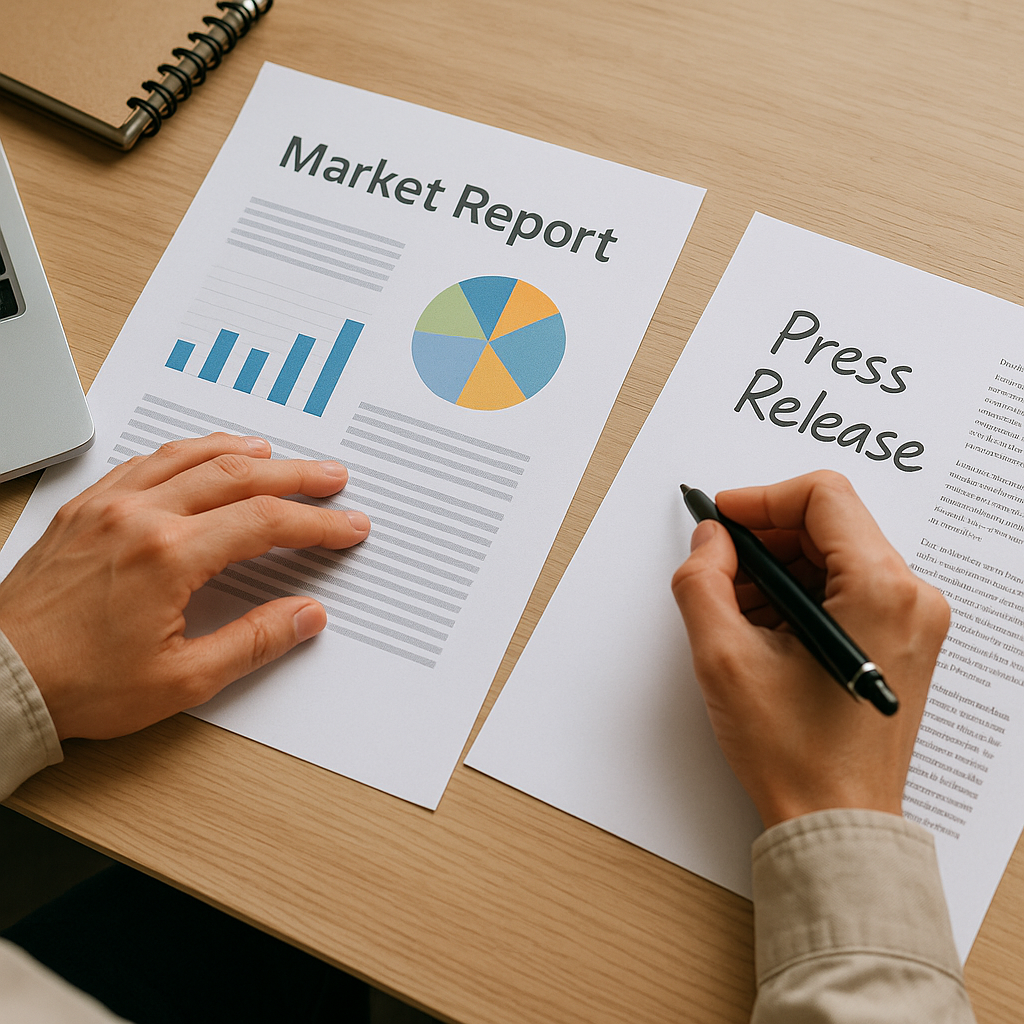 How to Turn a Market Report into a Press Release How to Turn a Market Report into a Press Release